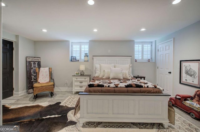 118 Arrowhead Dr, Cartersville, GA 30120 - bedroom with recessed lighting and baseboards