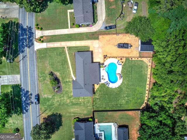 118 Arrowhead Dr, Cartersville, GA 30120 - view of property location featuring a pool area