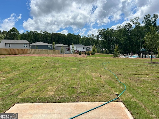 5221 Mulberry Crk Lot 44, Flowery Branch, GA 30542 - view of yard with fence