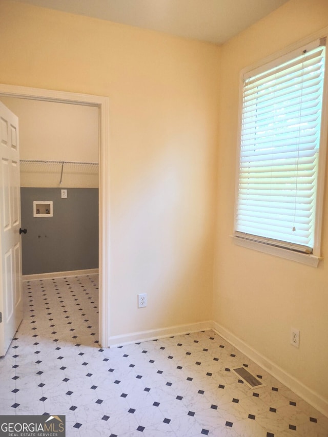 308 Bell Isle, Mcdonough, GA 30252 - unfurnished room with baseboards and tile patterned floors