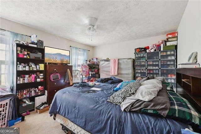 373 Dixie Ct, Lawrenceville, GA 30046 - bedroom with a textured ceiling and carpet