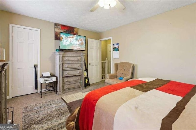 373 Dixie Ct, Lawrenceville, GA 30046 - bedroom featuring carpet and ceiling fan