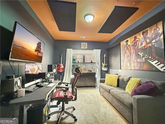 1127 Provence Ln, Decatur, GA 30033 - home office featuring carpet floors