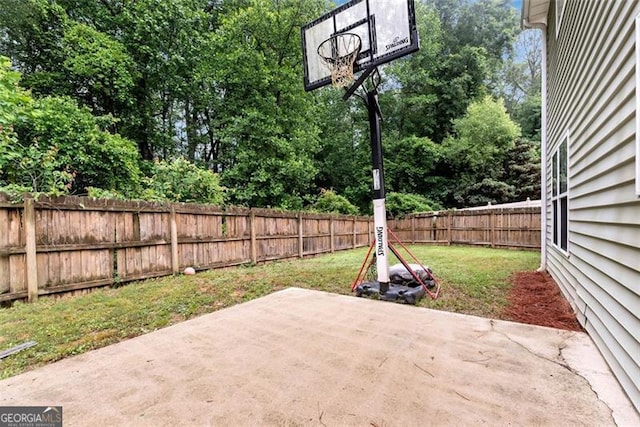 3265 Watson Gate Rd, Loganville, GA 30052 - view of patio with view of wooded area
