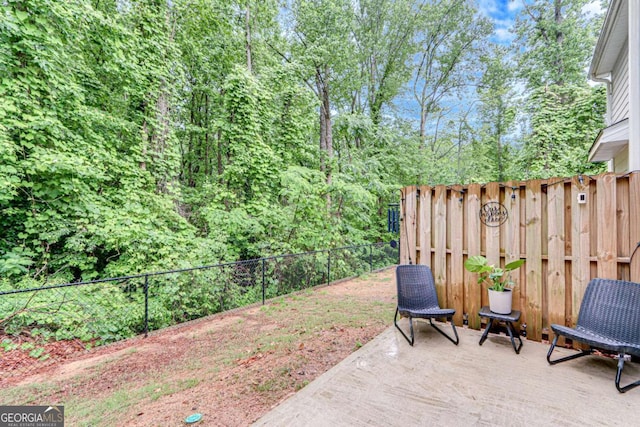 3426 Abbey Way, Gainesville, GA 30507 - view of patio / terrace featuring fence
