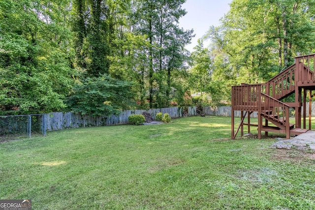 3193 Trasher Cir, Decatur, GA 30032 - view of yard with stairway