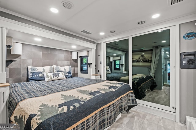 344 Choestoe Falls Cir, Blairsville, GA 30512 - bedroom featuring marble finish flooring