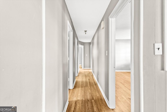 125 Sycamore Dr, Athens, GA 30606 - corridor with wood finished floors and baseboards