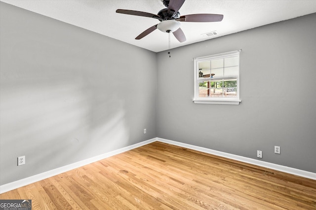 125 Sycamore Dr, Athens, GA 30606 - unfurnished room featuring wood finished floors and a ceiling fan