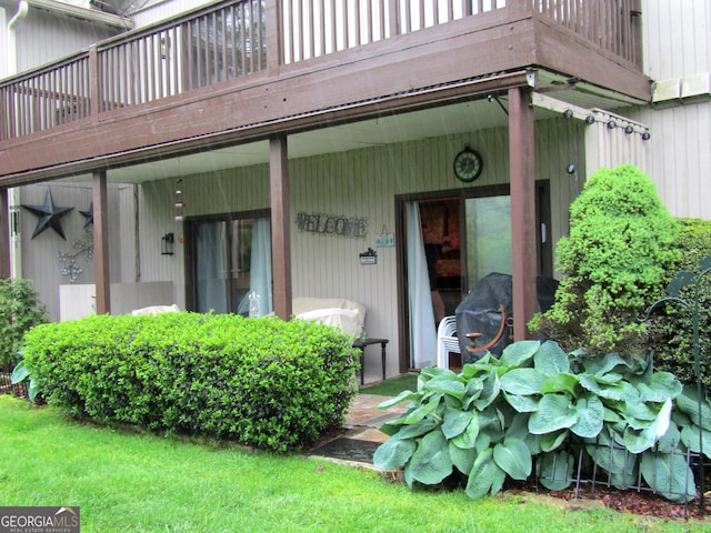 view of entrance to property