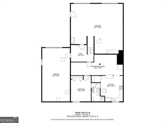 305 Devilla Trce, Fayetteville, GA 30214 - view of room layout