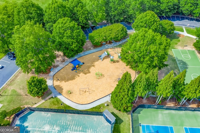 aerial view