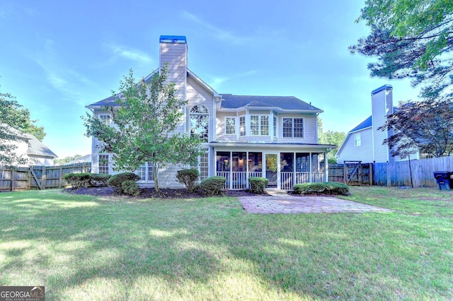 2049 Mclain Rd NW, Acworth, GA 30101 - view of front of house featuring a chimney