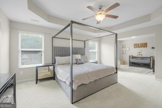 1720 Grant Ct, Braselton, GA 30517 - carpeted bedroom featuring baseboards and ceiling fan
