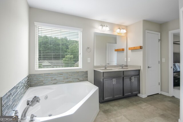 1720 Grant Ct, Braselton, GA 30517 - full bath with a bath, double vanity, and ensuite bathroom