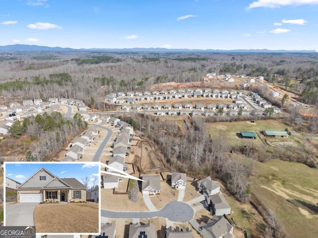 7995 Brewton Creek Dr, Cumming, GA 30028 - aerial view of property's location featuring nearby suburban area