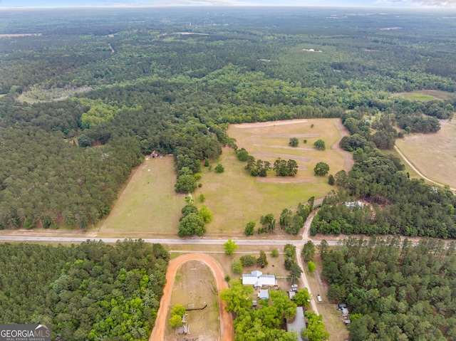 3978 Wc Hodges Rd, Statesboro, GA 30461 - aerial view of property and surrounding area with a heavily wooded area