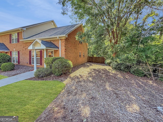 445 Logmont Trce, Athens, GA 30606 - view of front facade featuring brick siding