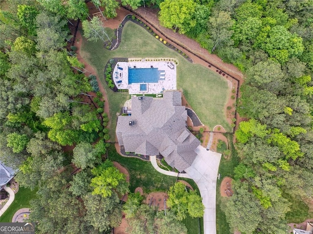 116 Serenity Lake Dr, Alpharetta, GA 30004 - aerial view of property and surrounding area