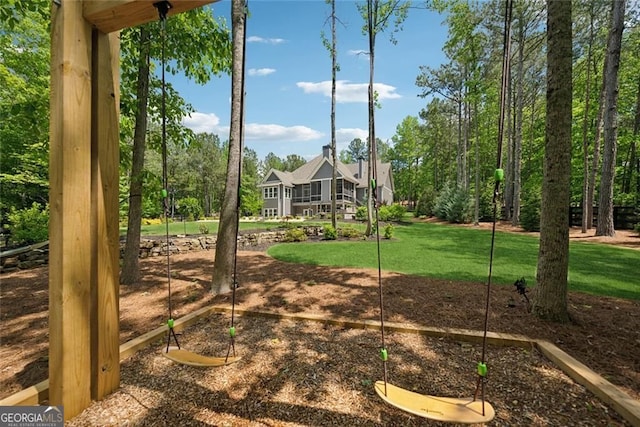 116 Serenity Lake Dr, Alpharetta, GA 30004 - view of green lawn