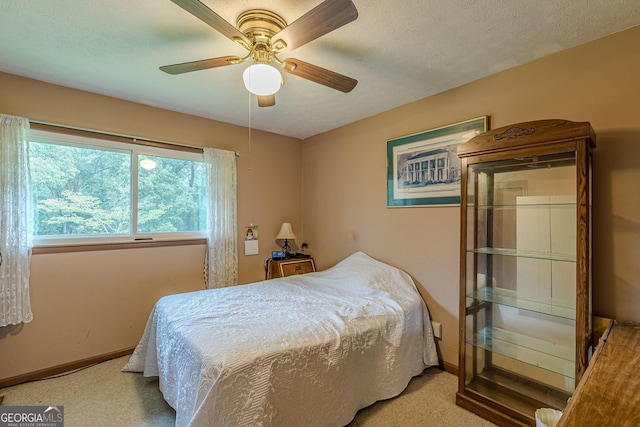 5255 Post Rd, Winston, GA 30187 - bedroom featuring carpet flooring and ceiling fan