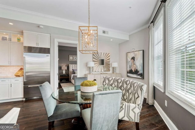58 Canton St Unit 404, Alpharetta, GA 30009 - living room featuring baseboards, recessed lighting, wood finished floors, a high end fireplace, and crown molding