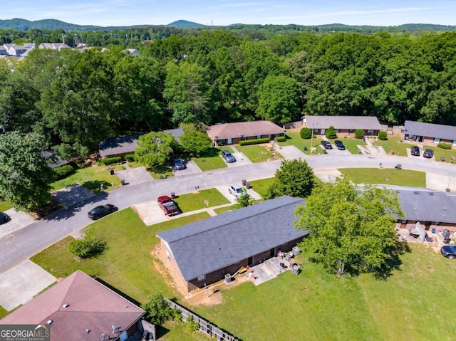 19 Hannon Way, Cartersville, GA 30120 - aerial view of property's location featuring a forest and nearby suburban area