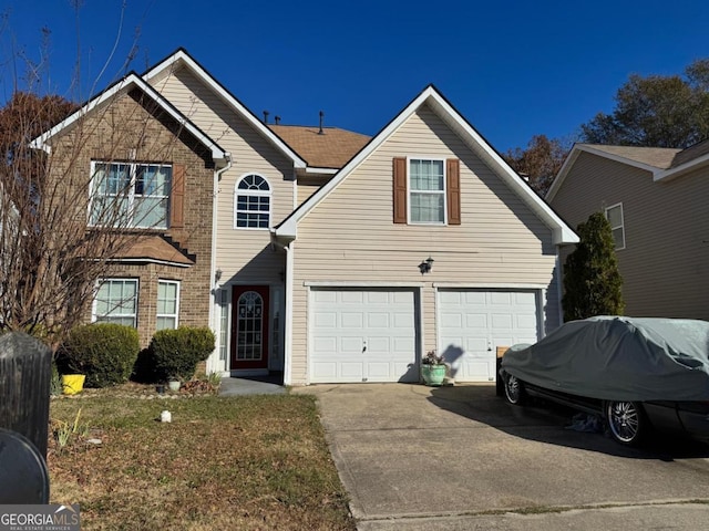11631 Kades Trl, Hampton, GA 30228 - traditional home with concrete driveway and a garage