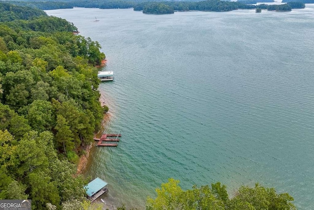 7620 Breeze Bay Rd, Cumming, GA 30041 - aerial view of a large body of water