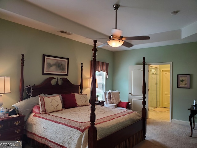 106 Hamway Ln, Winder, GA 30680 - carpeted bedroom with baseboards and ceiling fan