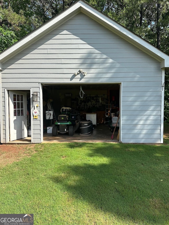 106 Hamway Ln, Winder, GA 30680 - view of detached garage