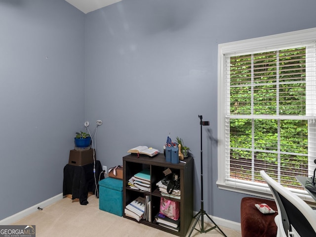 361 Brackin Trce, Grayson, GA 30017 - carpeted office featuring baseboards