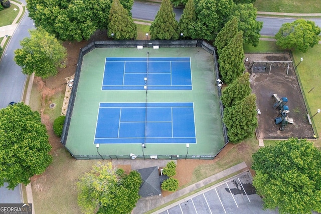 bird's eye view