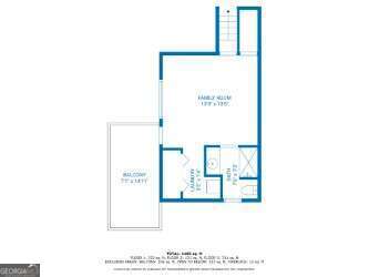 350 Left Turn Unit 15, Blue Ridge, GA 30513 - floor plan / room layout