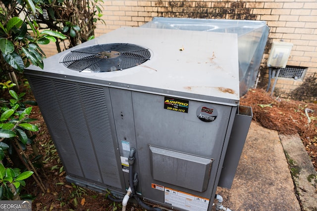 exterior view of cooling unit