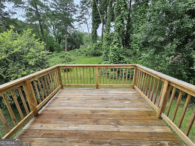 2860 Cocklebur Cove Ct, Decatur, GA 30034 - view of wooden deck