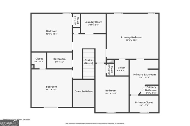 139 Coldwater Ln, Griffin, GA 30224 - view of room layout