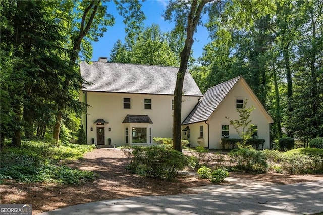 1260 Heards Ferry Rd, Sandy Springs, GA 30328 - view of front of property with stucco siding