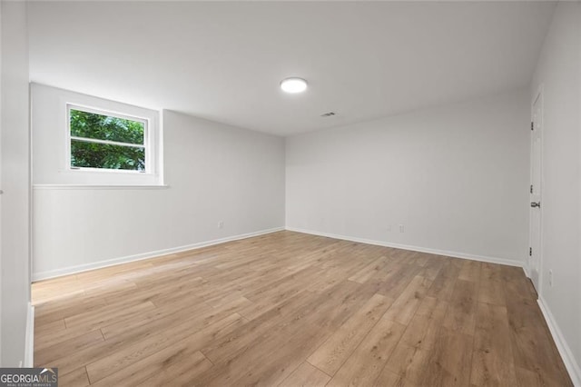 1260 Heards Ferry Rd, Sandy Springs, GA 30328 - spare room with light wood finished floors and baseboards