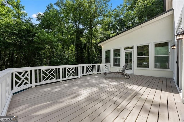 1260 Heards Ferry Rd, Sandy Springs, GA 30328 - view of wooden terrace