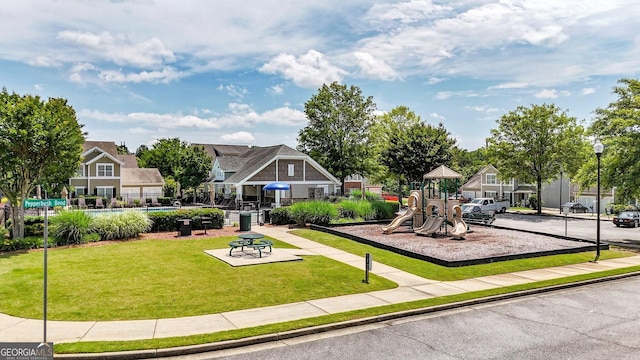 556 Poplar Bnd, Canton, GA 30114 - view of community with a yard