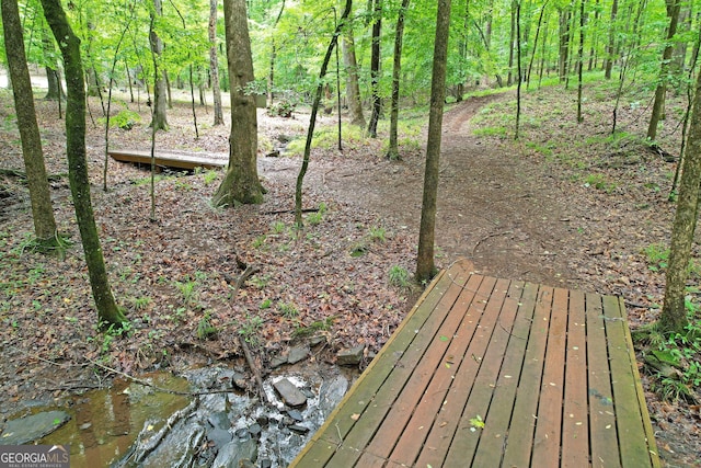 121 Hidden Springs Dr, Lagrange, GA 30240 - view of wooden terrace