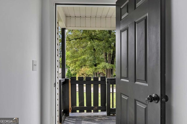 view of entryway