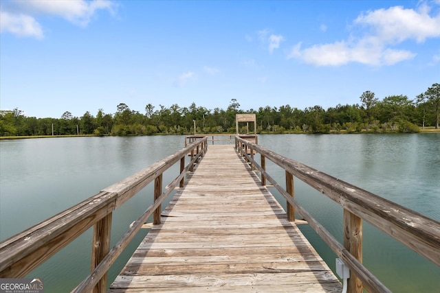 19410 Ga Highway 169, Claxton, GA 30417 - dock featuring a water view