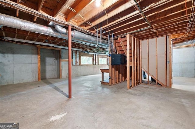 465 Willowbrook Dr, Smyrna, GA 30082 - below grade area featuring electric panel
