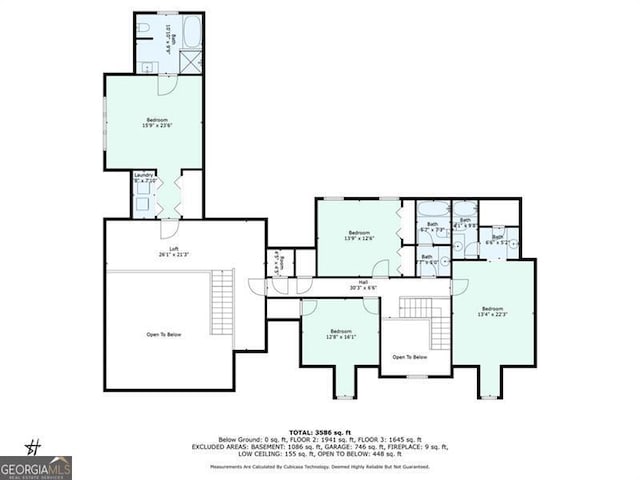 465 Willowbrook Dr, Smyrna, GA 30082 - floor plan / room layout