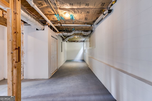 130 Opal Ln, Carrollton, GA 30116 - view of unfinished below grade area