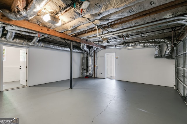 130 Opal Ln, Carrollton, GA 30116 - view of unfinished below grade area