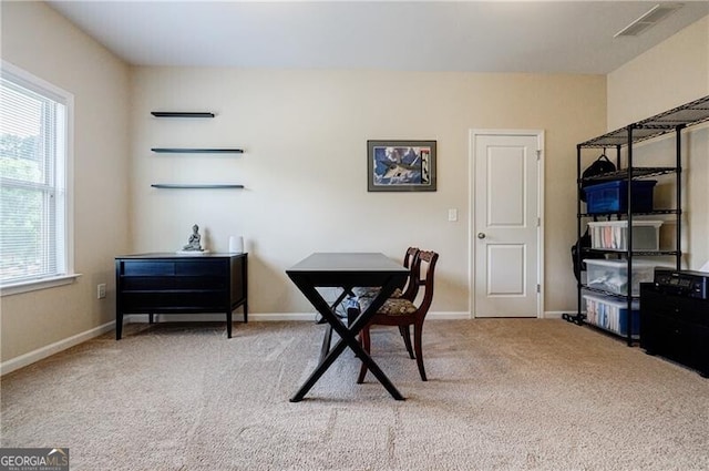 468 Scott Farm Dr, Powder Springs, GA 30127 - office with carpet floors and baseboards