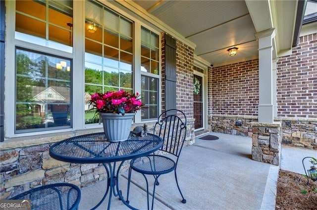 468 Scott Farm Dr, Powder Springs, GA 30127 - view of porch